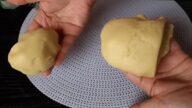 Rychlé sušenky s jablky a drobenkou z těsta