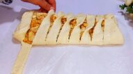 Rychlý tvarohový závin s jablky a skořicí