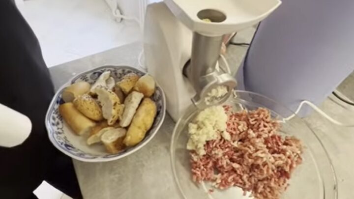Staročeská sekanina z mletého masa