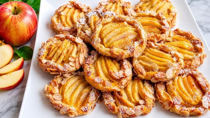 Rychlé koláčky s jablky a marmeládou