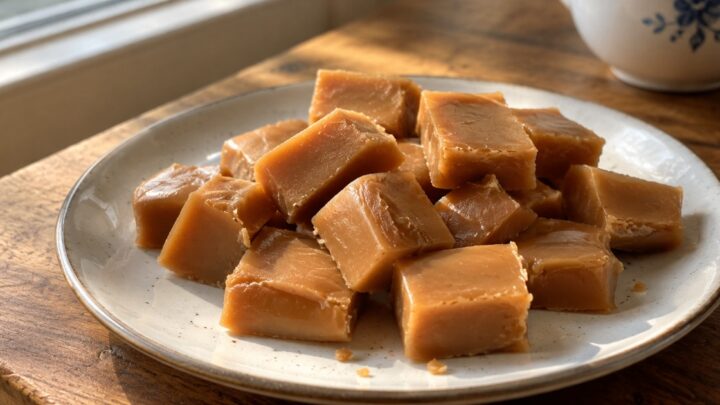 Sladké karamelky z kondenzovaného mléka