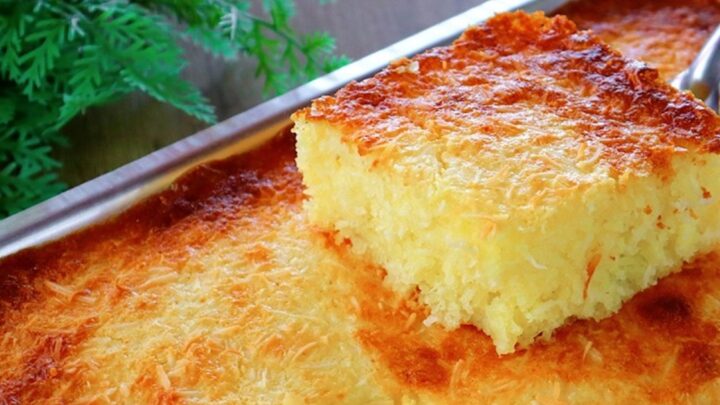 Ananasová buchta s kokosem a Salkem Ananasová buchta s kokosem a Salkem