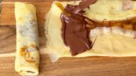 Jogurtové palačinky s Nutellou a vanilkou