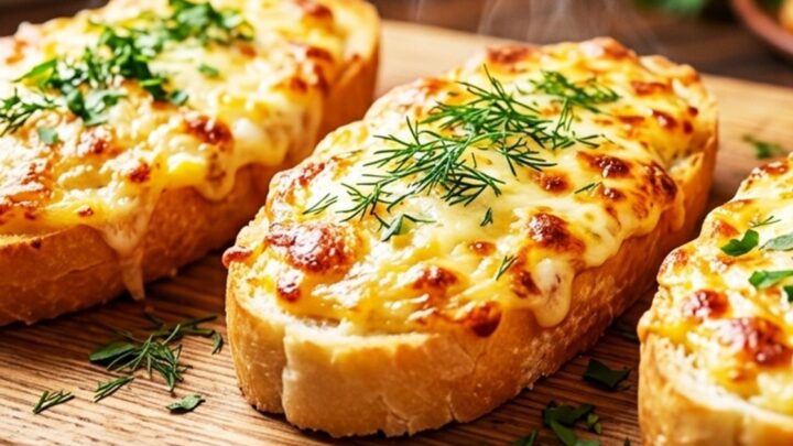 Smažené chleby se sýrovou směsí Smažené chleby se sýrovou směsí